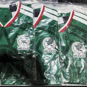 Adidas Green Soccer Jersey with Gold Logo